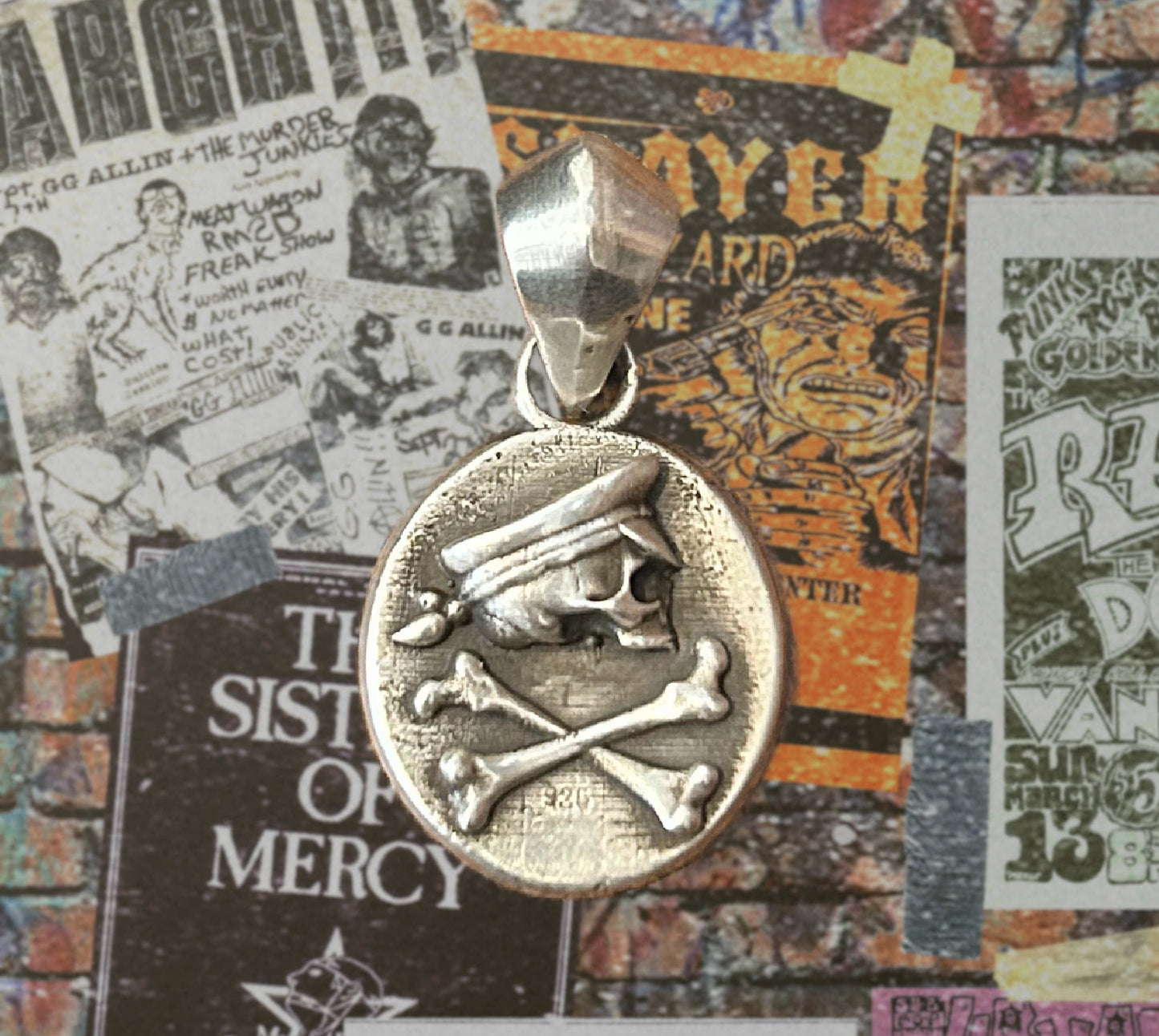 Rage Ain't Love pendant