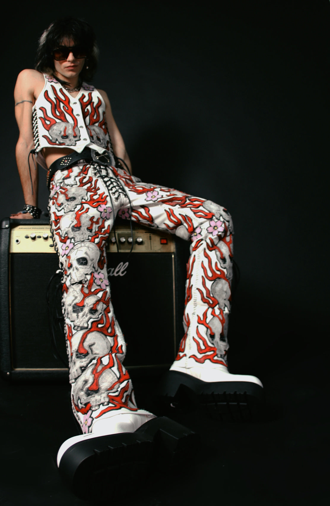 Odokuro Leather Pants