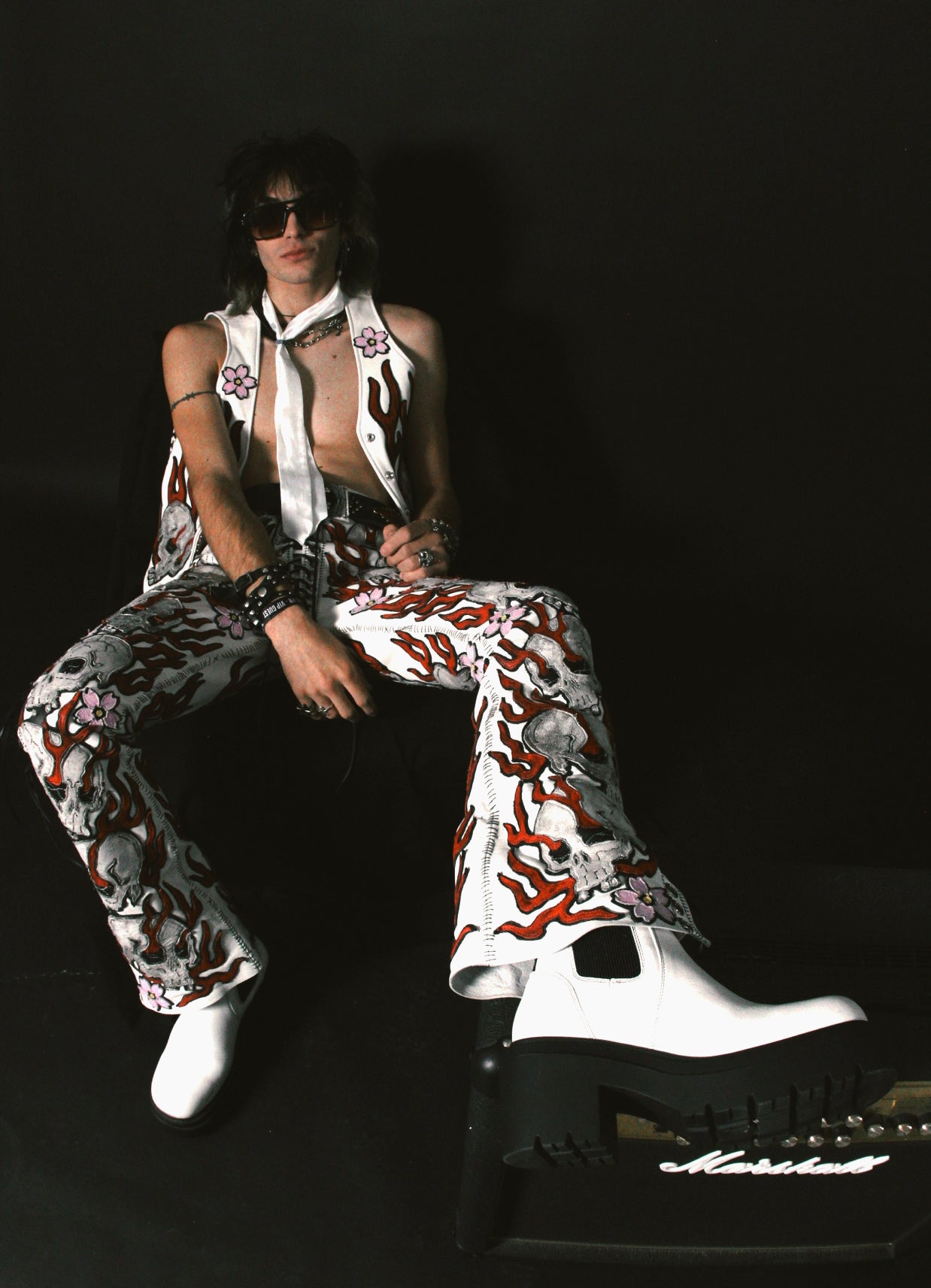Odokuro Leather Pants