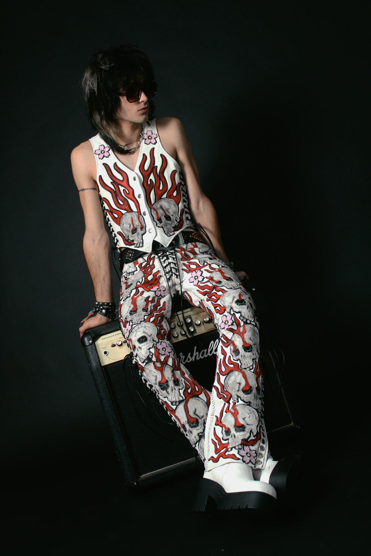 Odokuro Leather Pants