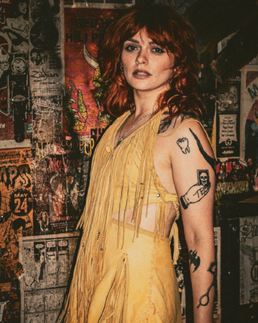 Suede fringe dress | Primal Stuff Inc