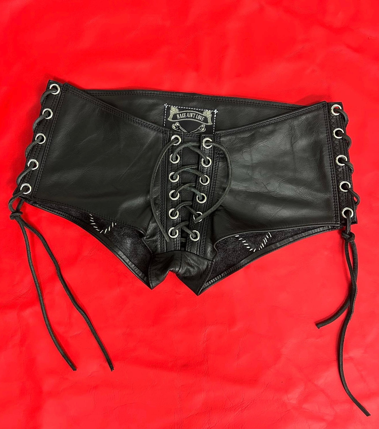 Skull and crossbones micro shorts