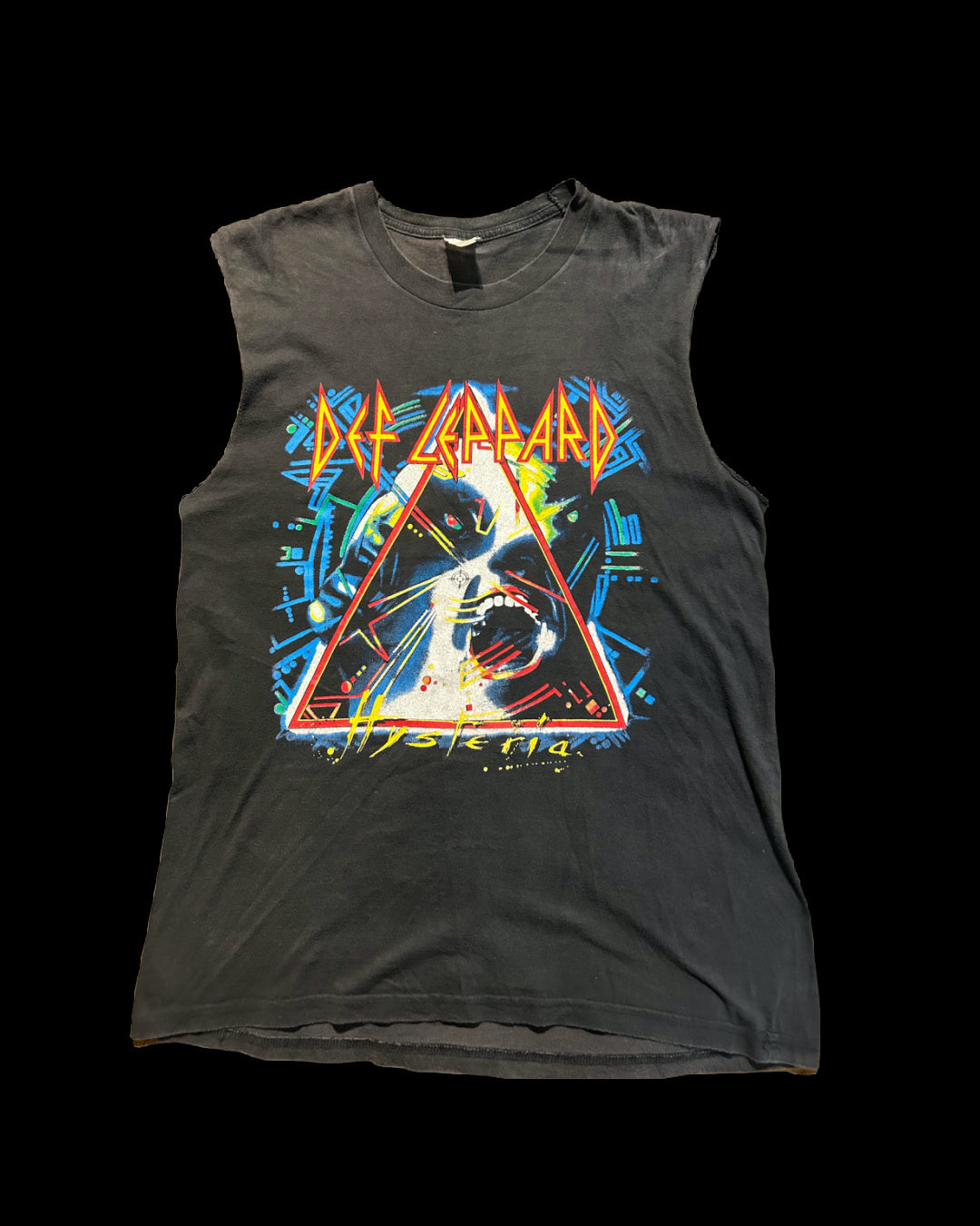 Def Leppard 1987 Hysteria UK tour tee