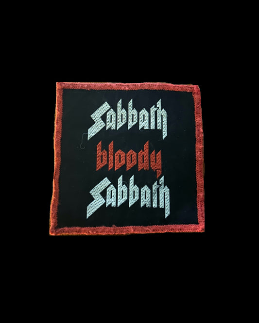 Sabbath Bloody Sabbath 1973 patch