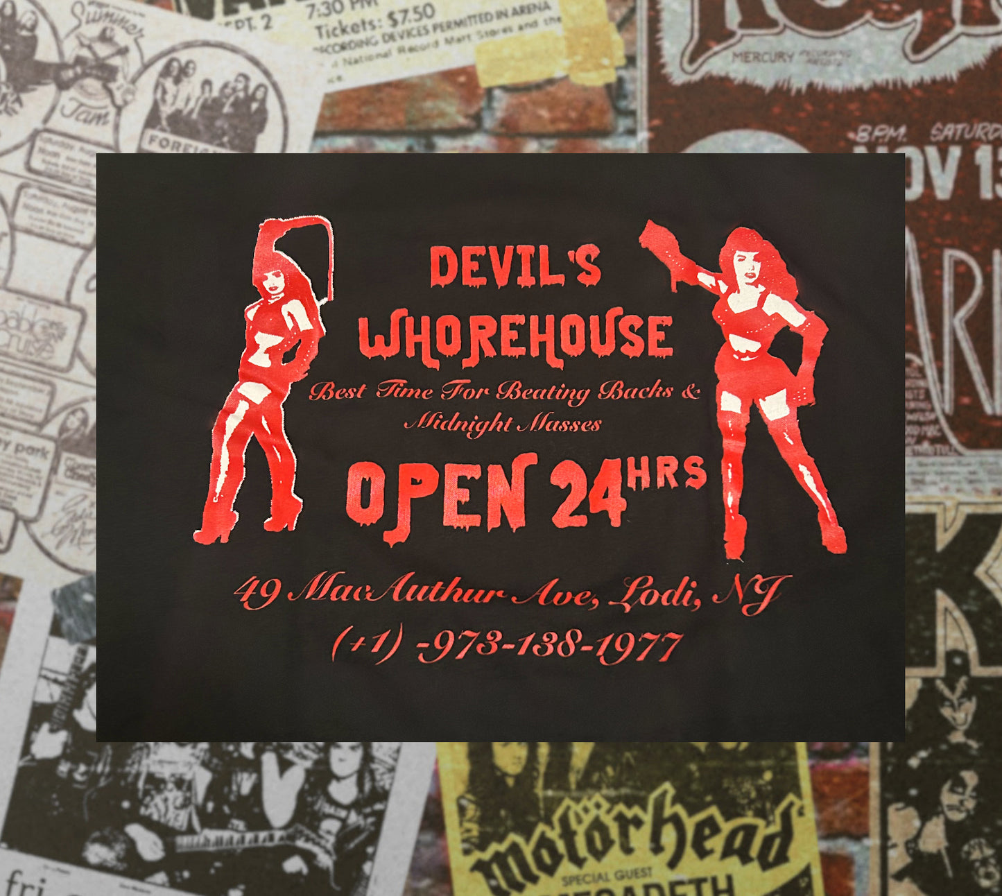 Devils whorehouse tee