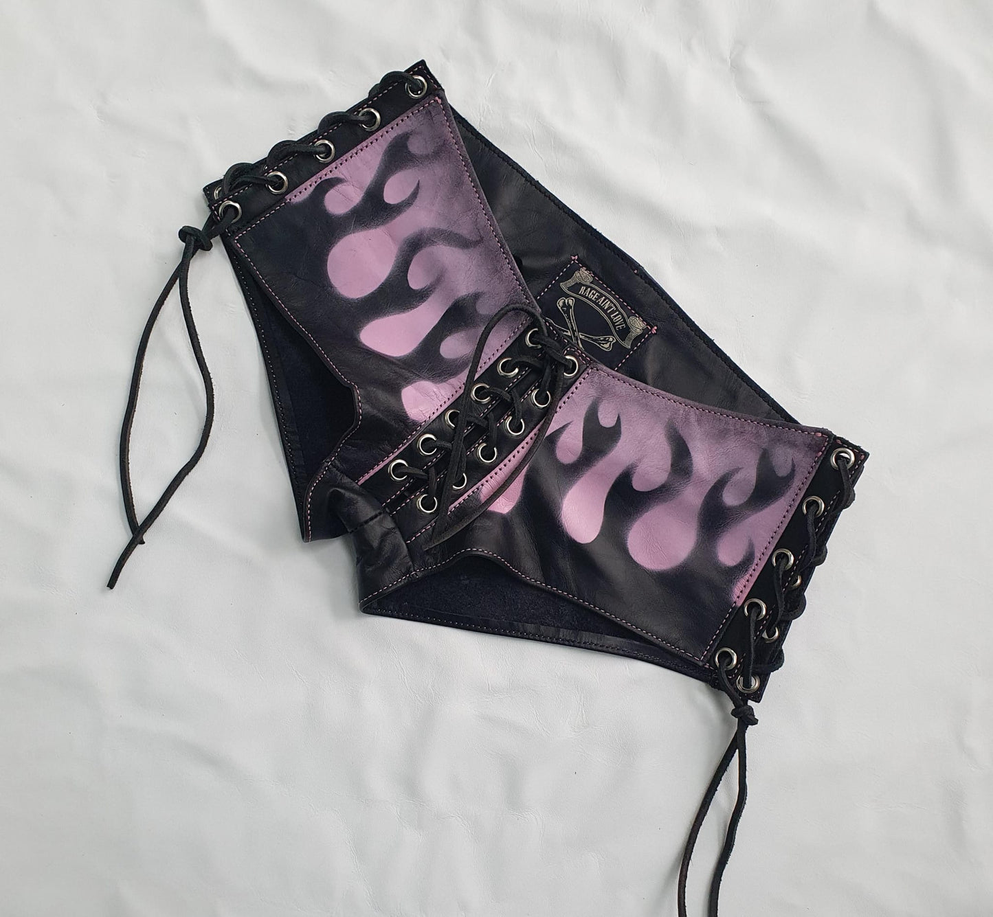 Hot pink micro shorts